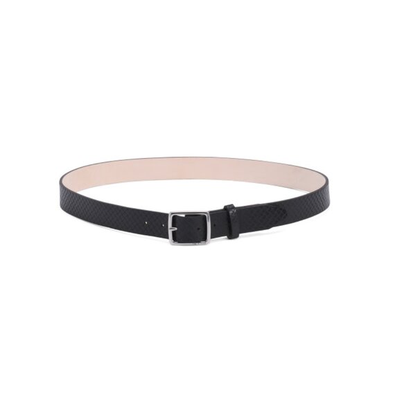 RAG & BONE Black Made In England Leather Boyfriend Belt